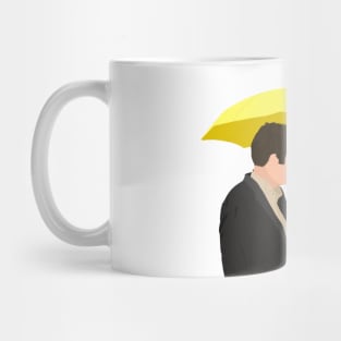 How I Met Your Mother Ted and Tracy Yellow Umbrella Mug